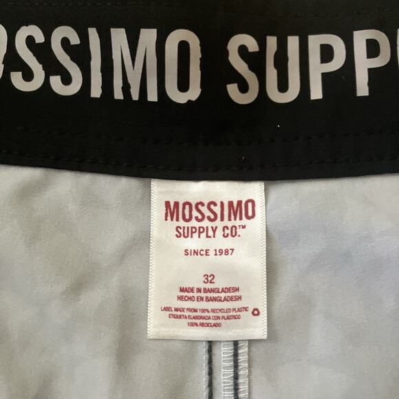 Mossimo Supply Co Mens 32 Hybrid 4 Way Stretch Pattern Swim Board Shorts Casual - Picture 3 of 7